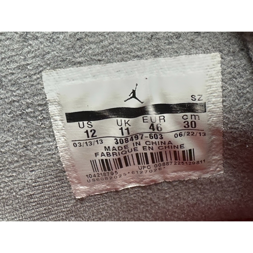 Size 12- Jordan 4 Retro Toro Bravo 2013‎ Men's Limited Rare EUC Chicago Bred Red - Picture 12 of 12